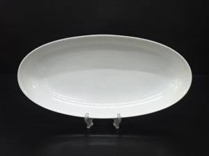 ROYAL COPENHAGEN　ロイヤルコペンハーゲン　ホワイトパルメッテ　オーバルディッシュ　洋食器